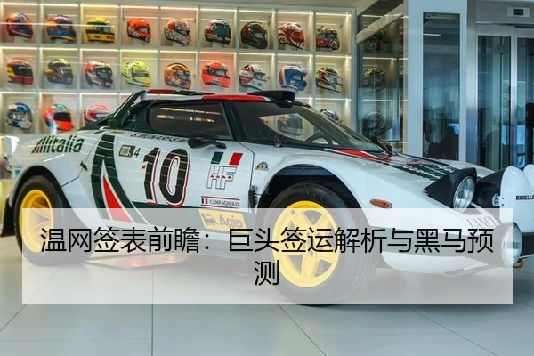 温网签表前瞻：巨头签运解析与黑马预测